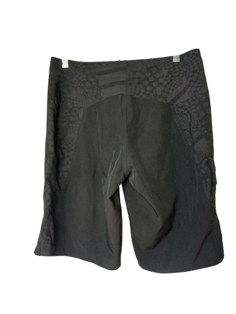 Tony Hawk Mens 30 Black Cargo Board Shorts W/ Adj Waist Side Pocket #D-28 - Picture 2 of 8